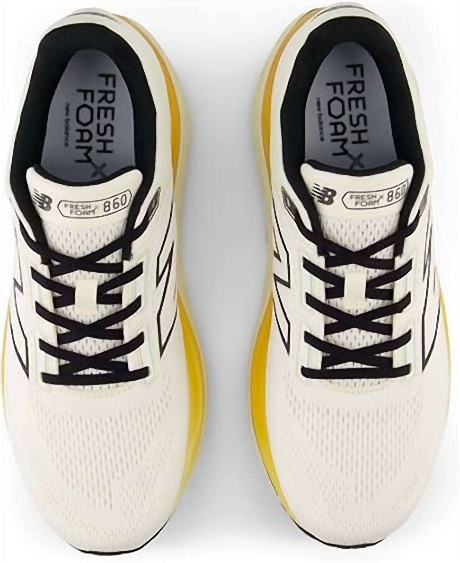 New Balance Men's Fresh Foam X 860 V 14 Shoe in sea salt angora dried apricot - men's sneaker - view 4