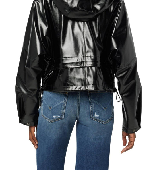 Hudson - Waltz Liquid Leather Cropped Fit Jacket