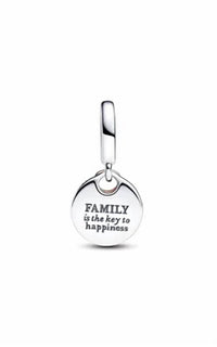 Pandora - Key to Happiness Double Dangle Charm