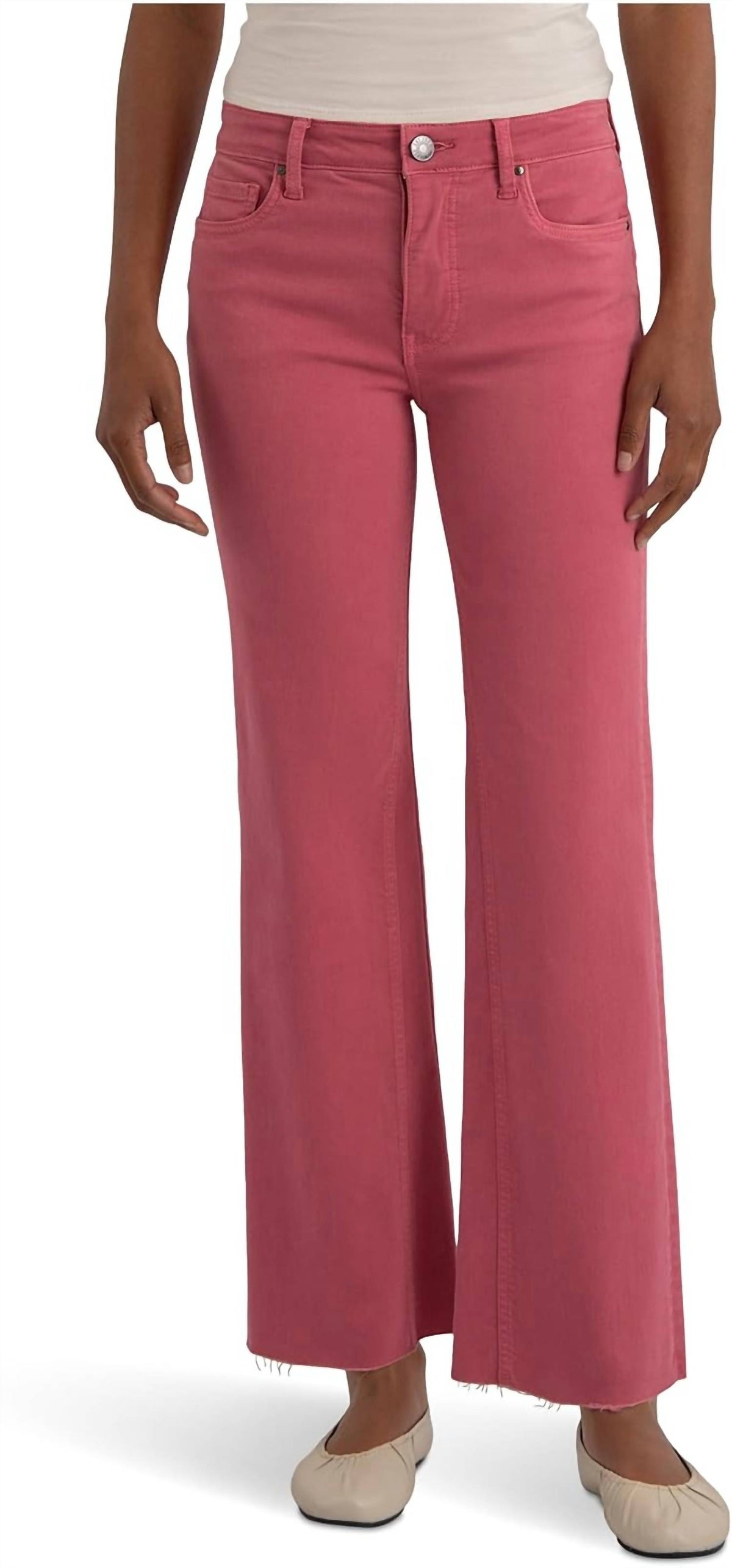 Kut From The Kloth - Kelsey High Rise Fab Ab Ankle Flare Jeans