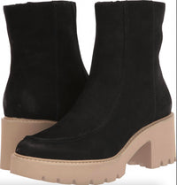 Dolce Vita Women's Henla Boots in black - women's shoe - detail view
