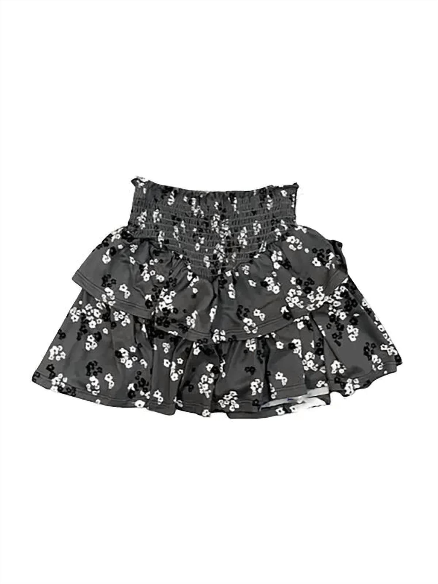 Tweenstyle - Girls Ditsy Floral Ruffle Skirt