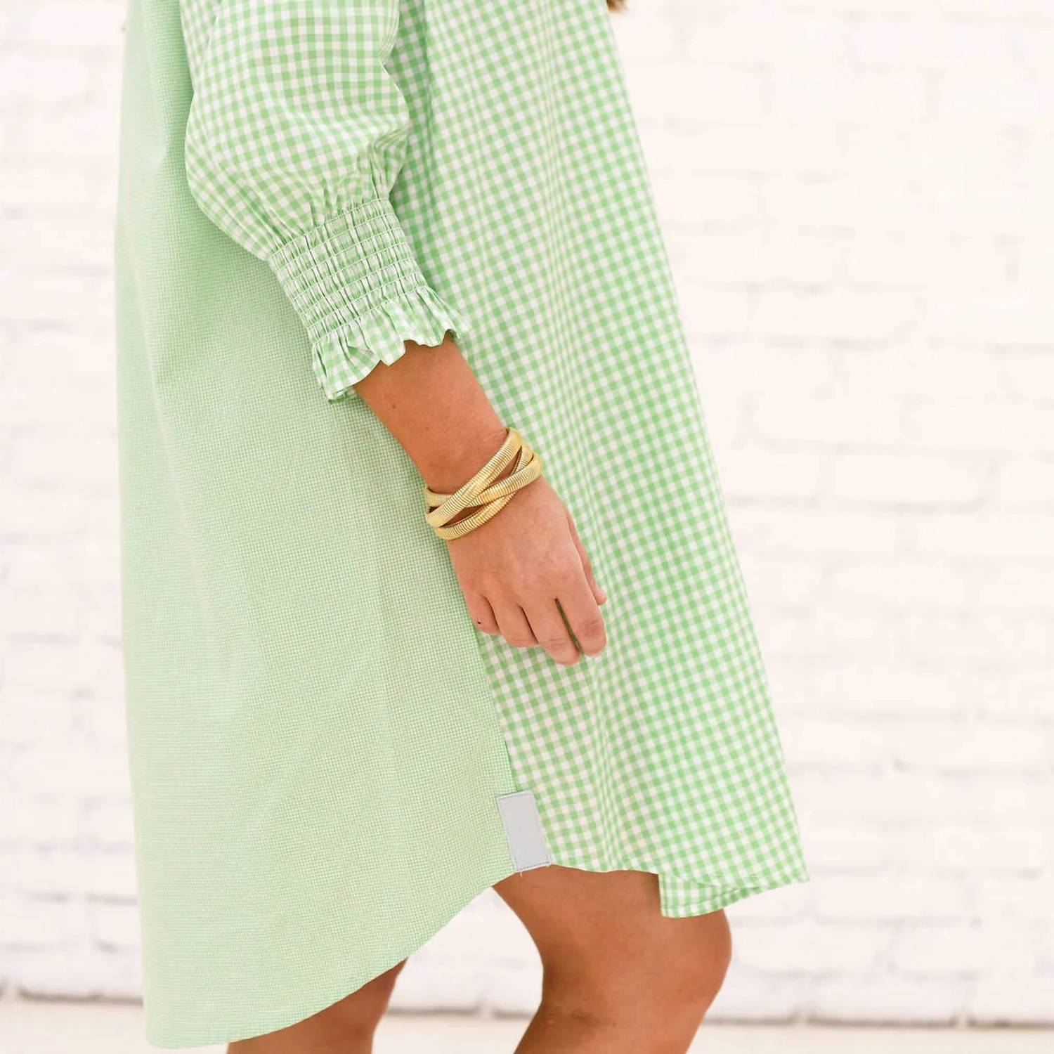 Caryn Lawn - Kimberly Opposite Gingham Mini Dress