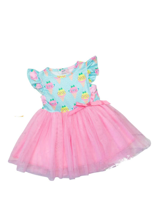 Pete + Lucy - Girl's Ice Cream Fun Tulle Dress