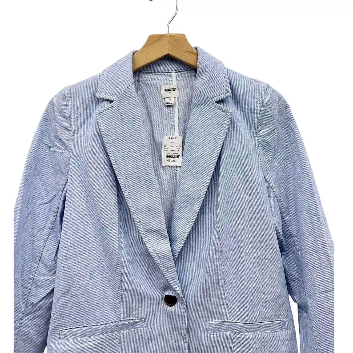 J.Crew - Relaxed Cotton-blend Blazer