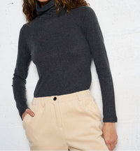 Majestic Filatures - Cotton Cashmere Turtleneck Sweater