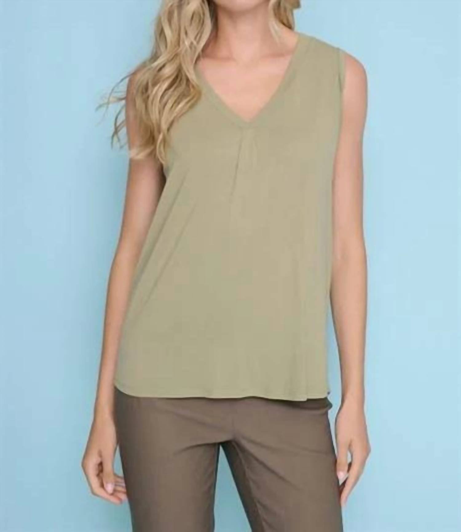 Picadilly - Basic V-neck Tank