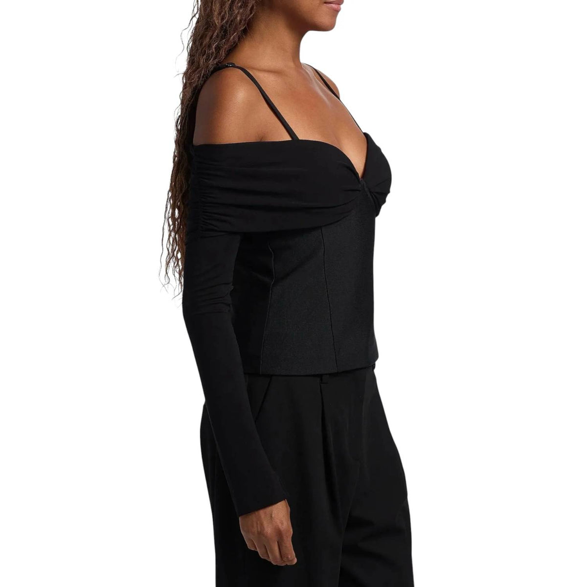 Jonathan Simkhai - Hazel Off-the-shoulder Sweetheart Top