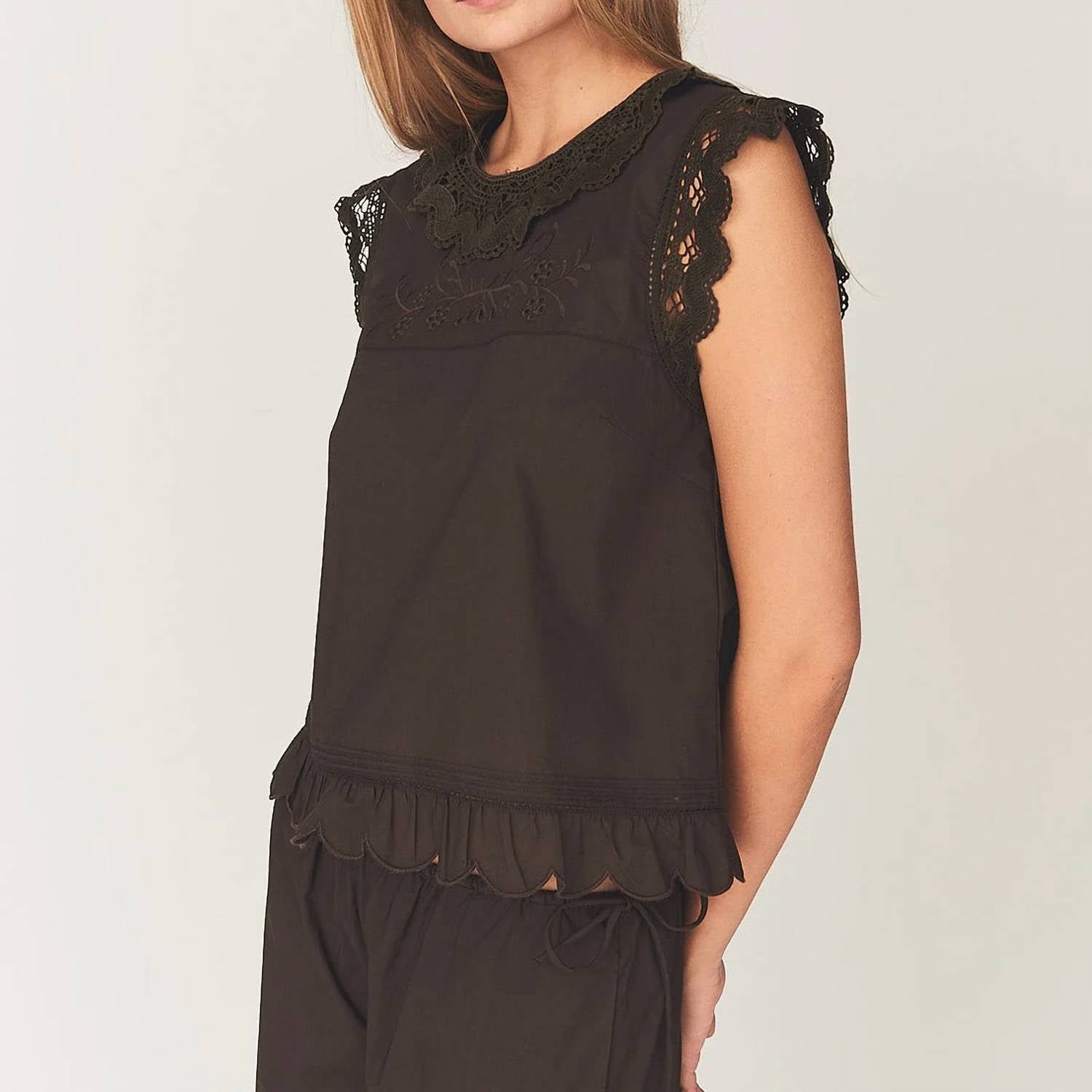 The Garment - Kirsten Cloth Crew Neck Top