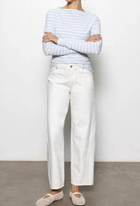 Sanctuary Column Ankle Jeans in bleached white - women's jeans