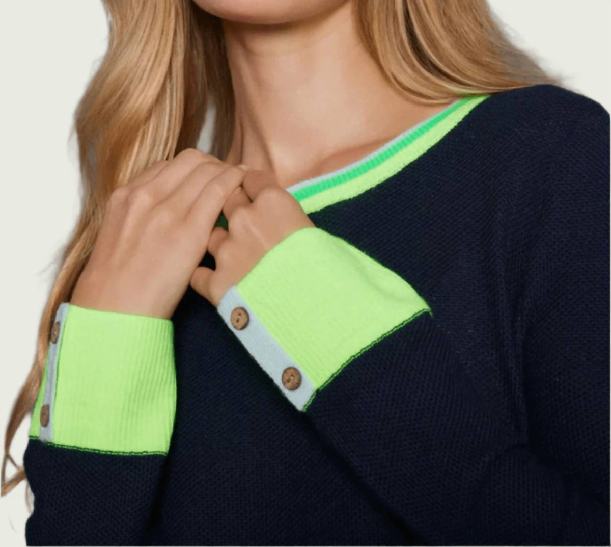 Lisa Todd - Candy Cuff Ink Sweater