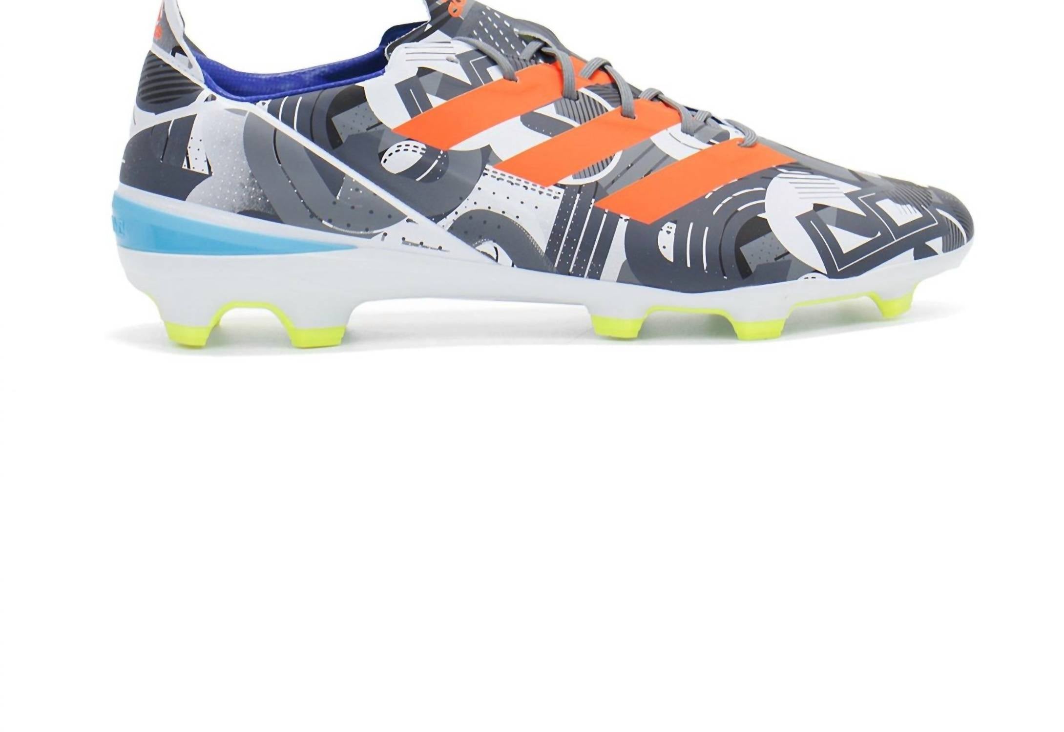 adidas Men's Gamemode Firm Ground Soccer Cleats Shoes in cloud white - men's shoe - detail view
