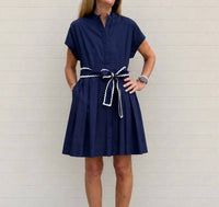 Navybleu - Long Winnie Dress