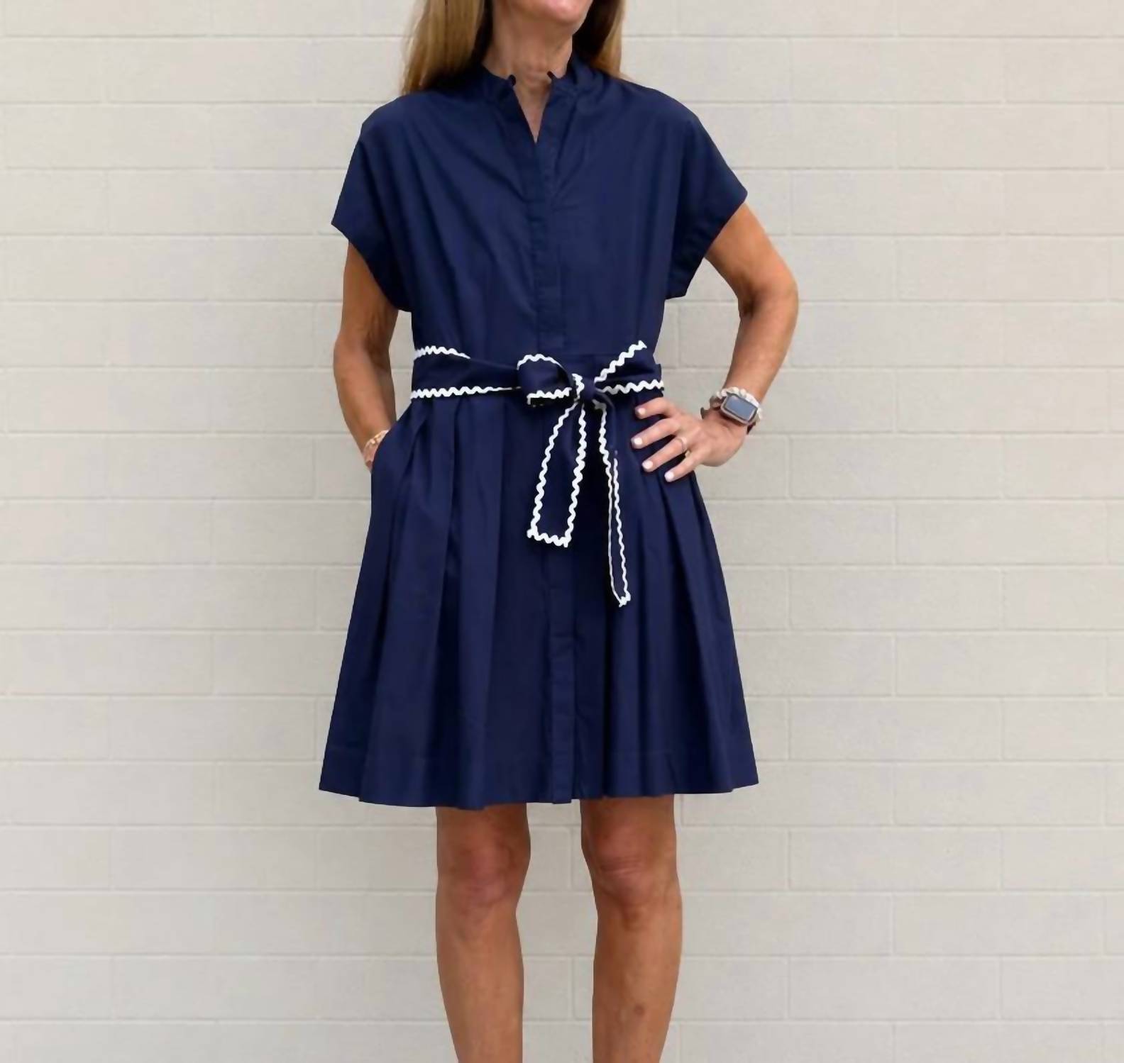 Navybleu - Long Winnie Dress
