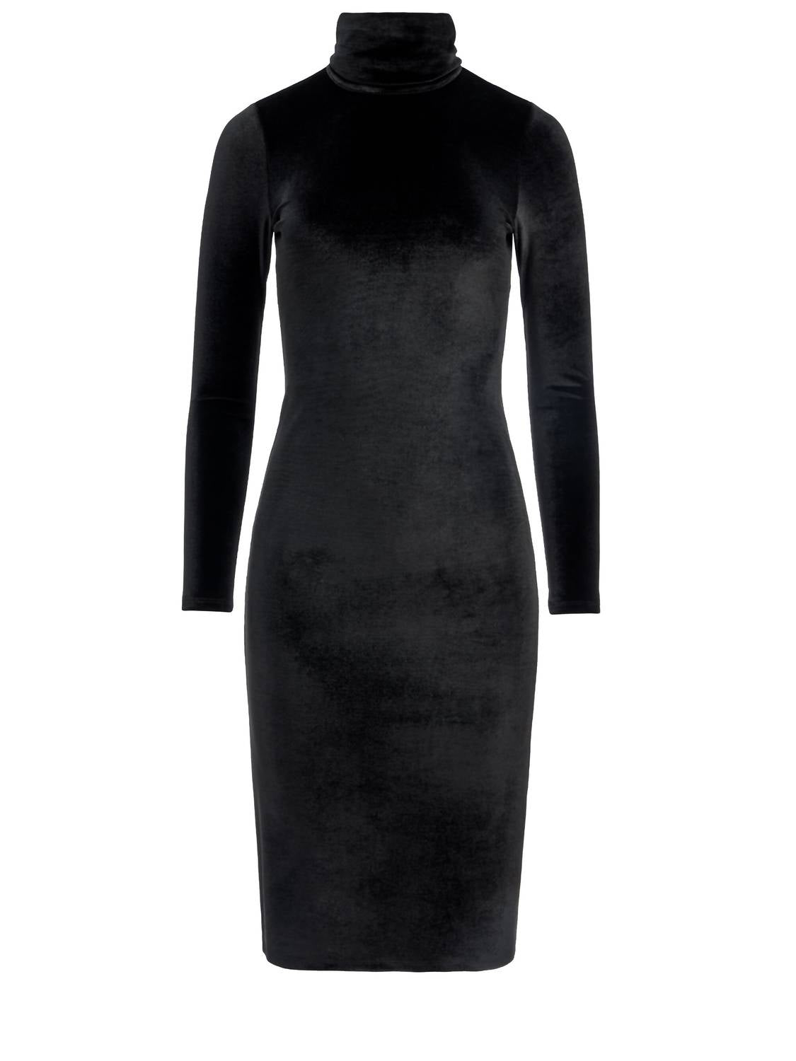 Alice + Olivia - Delora Velvet Tassel Back Midi Dress