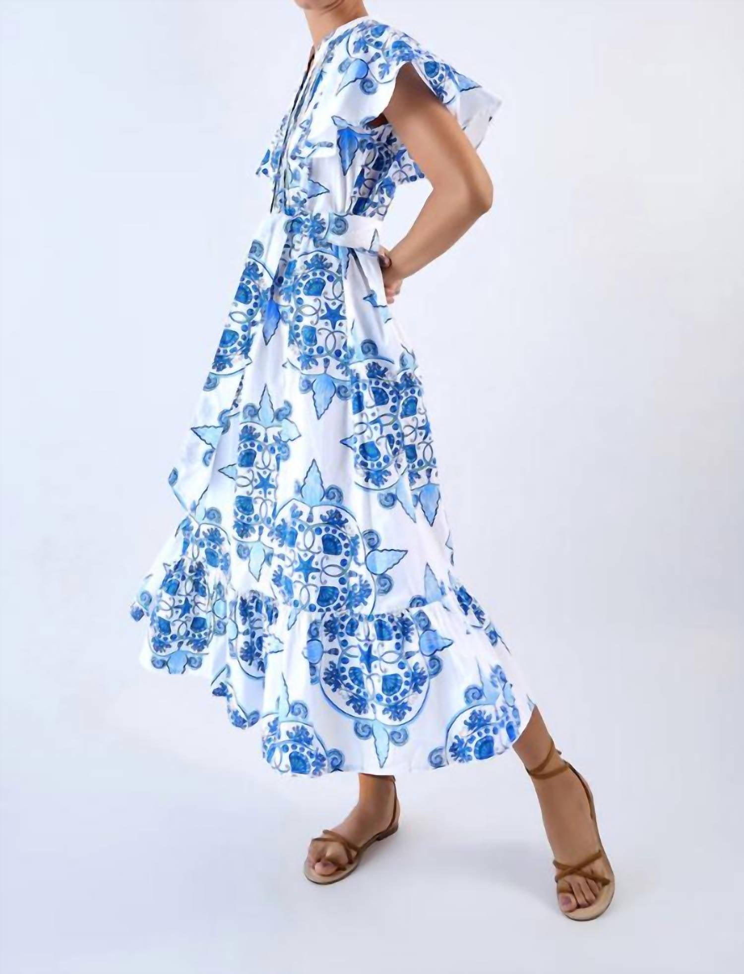 Beyond By Vera - Leni Midi Dress