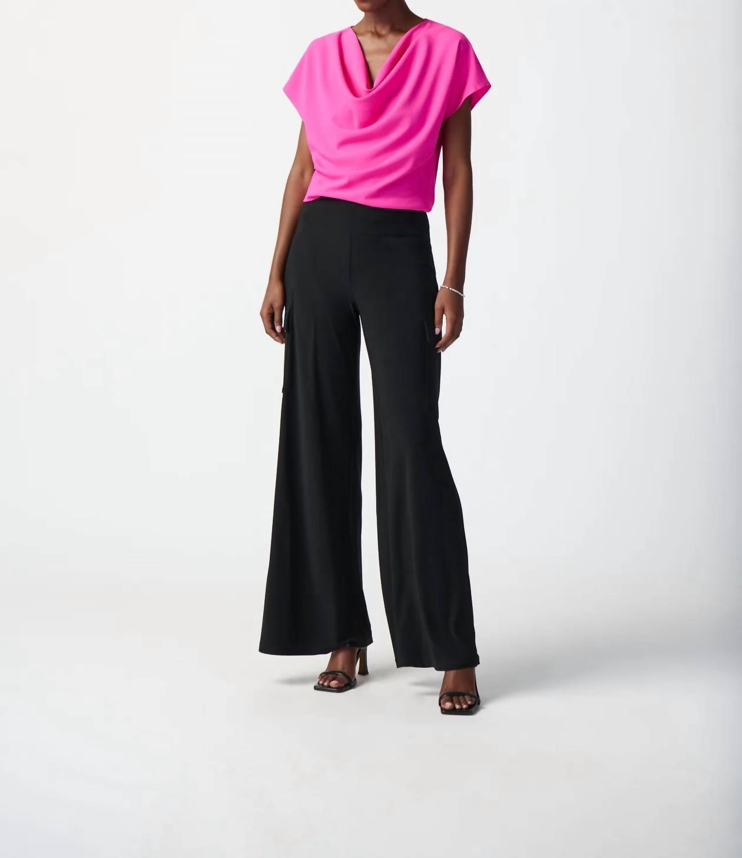 Joseph Ribkoff - Cowl Neck Top