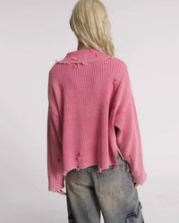 One Teaspoon - Rib College Pullover Sweater