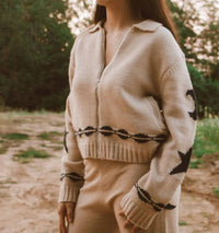 Raisonnel - East Coast Nights Zip Up Sweater