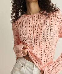 Z Supply - Upland Crochet Sweater
