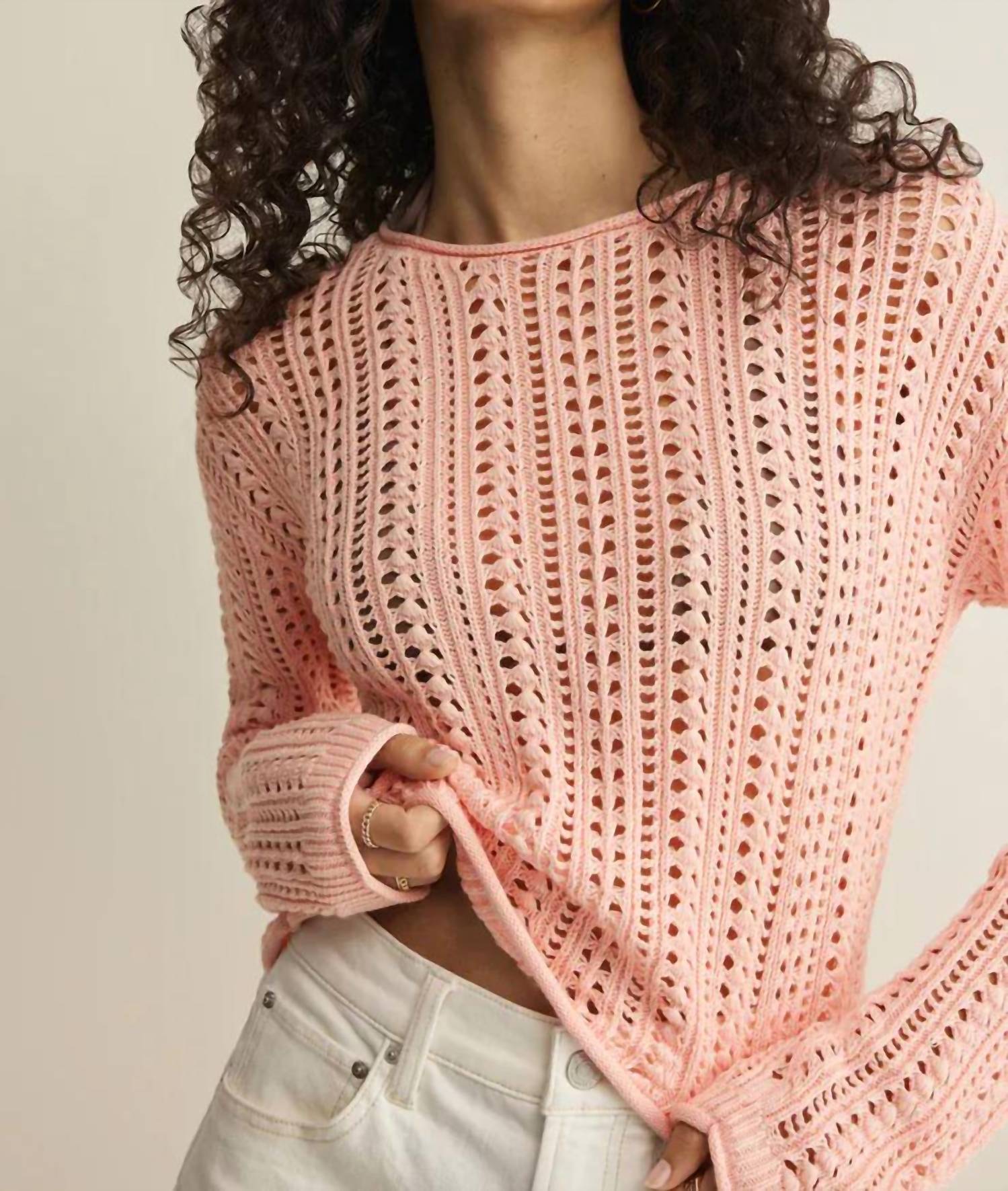 Z Supply - Upland Crochet Sweater
