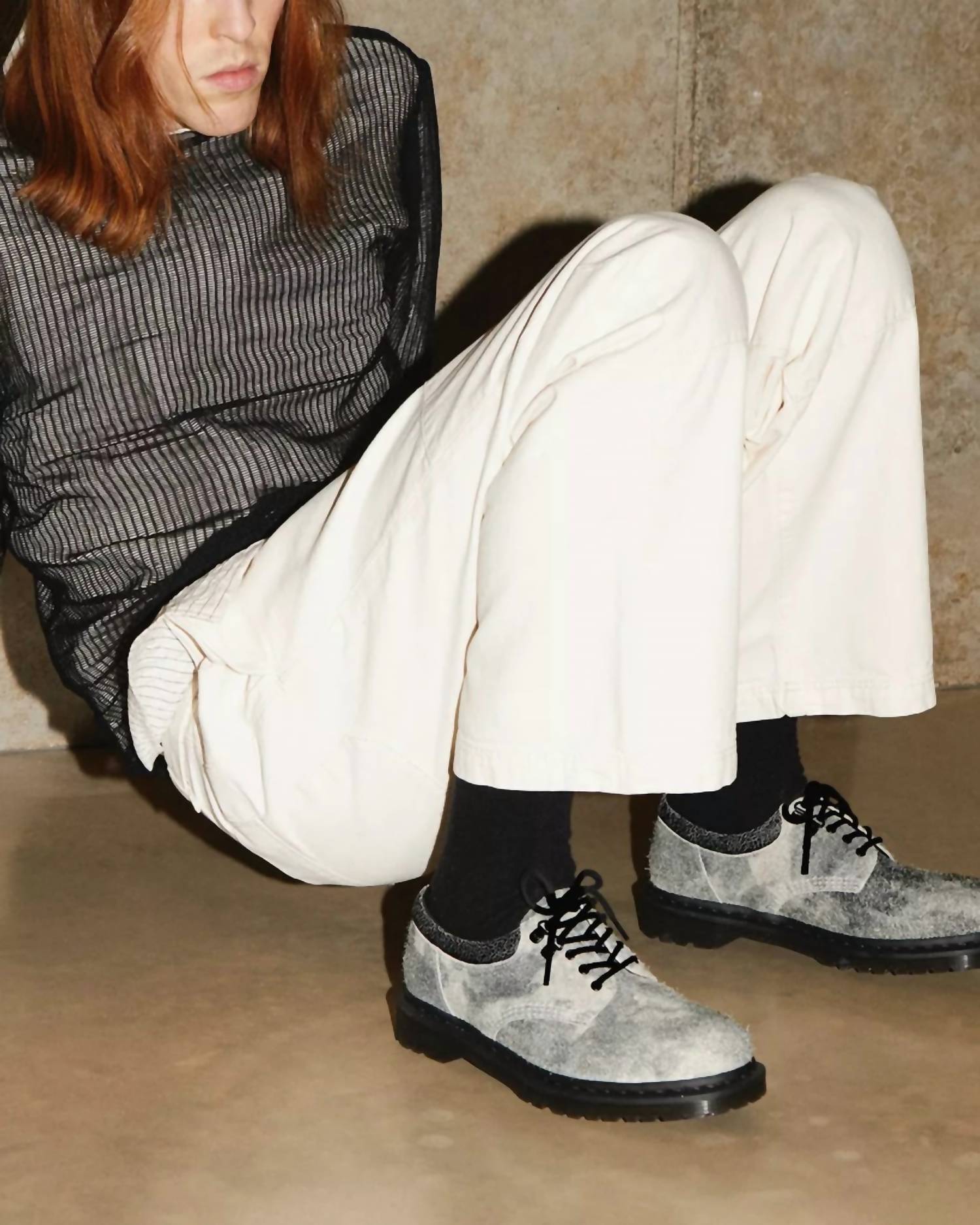 Dr. Martens - Unisex Stonewashed Suede Casual Shoes