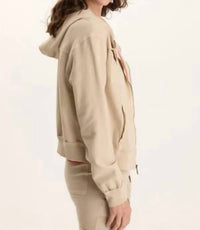 Xcvi - Balfore Twill Knit Hooded Bomber Jacket