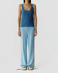 Guest In Residence - Fine Stripe Tank Top