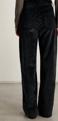 Veronica Beard - High Rise Wide Leg Velvet Pants