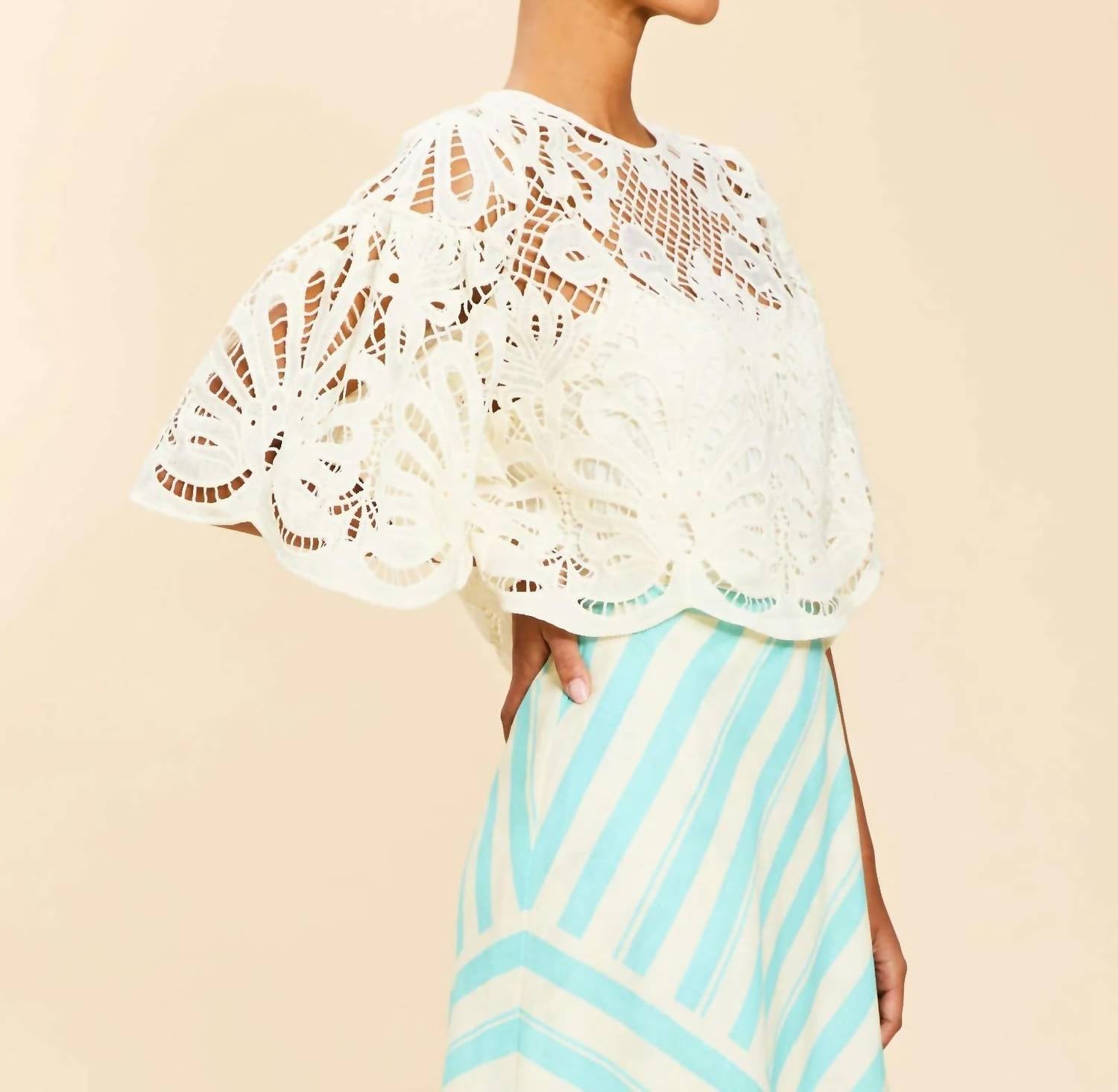 Mestiza New York - Marianna Scallop Top