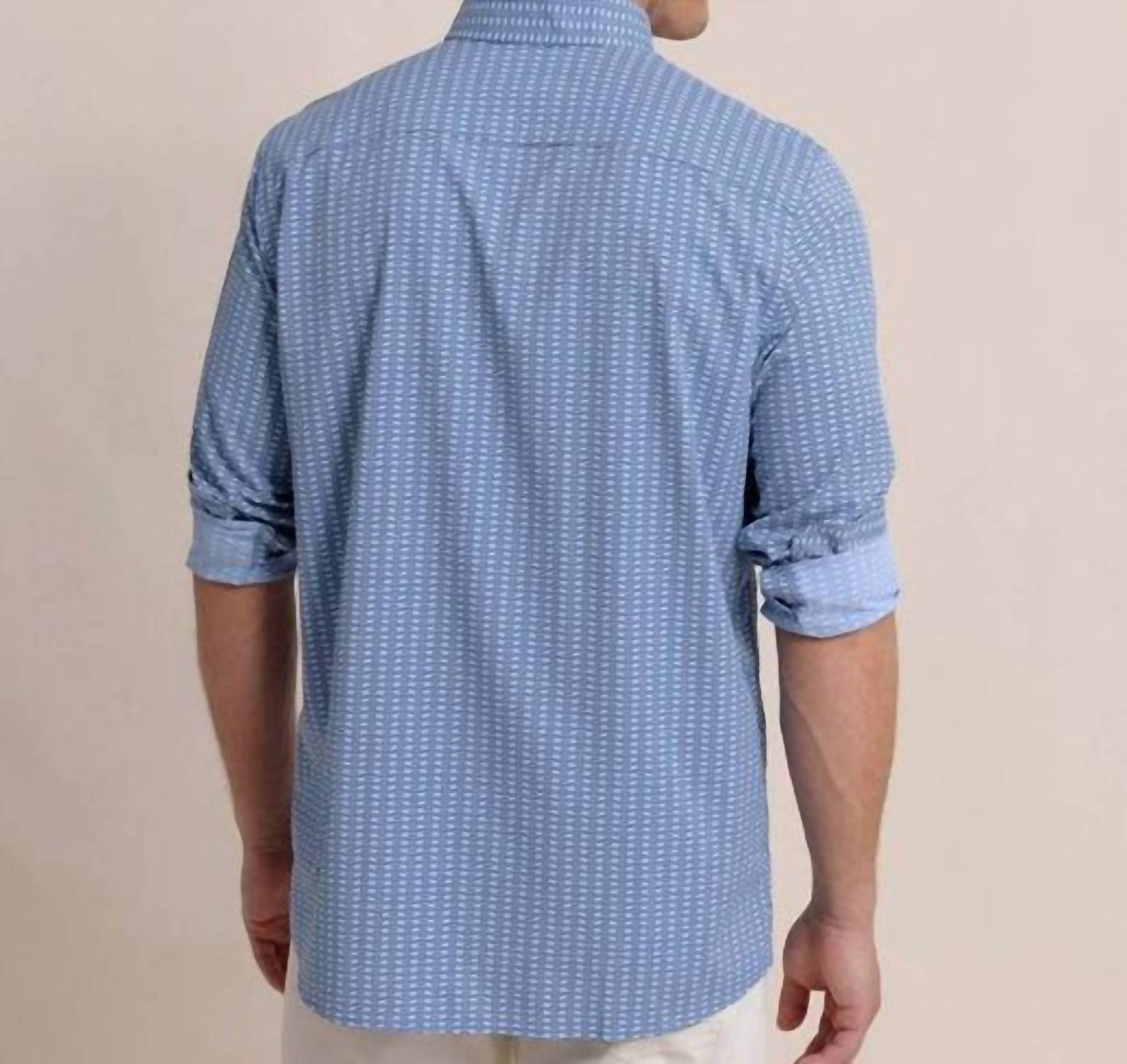 Southern Tide - Pop Lock and Dock It Intercoastal Long Sleeve Sport Shirt