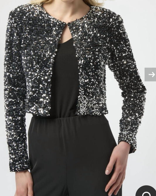 Joseph Ribkoff - Sequin short jacket