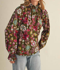 &Merci - Say It With Flowers Top