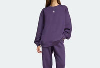 Adidas - Women's Essentials Fleece Long Oversized Crew Sweatshirt