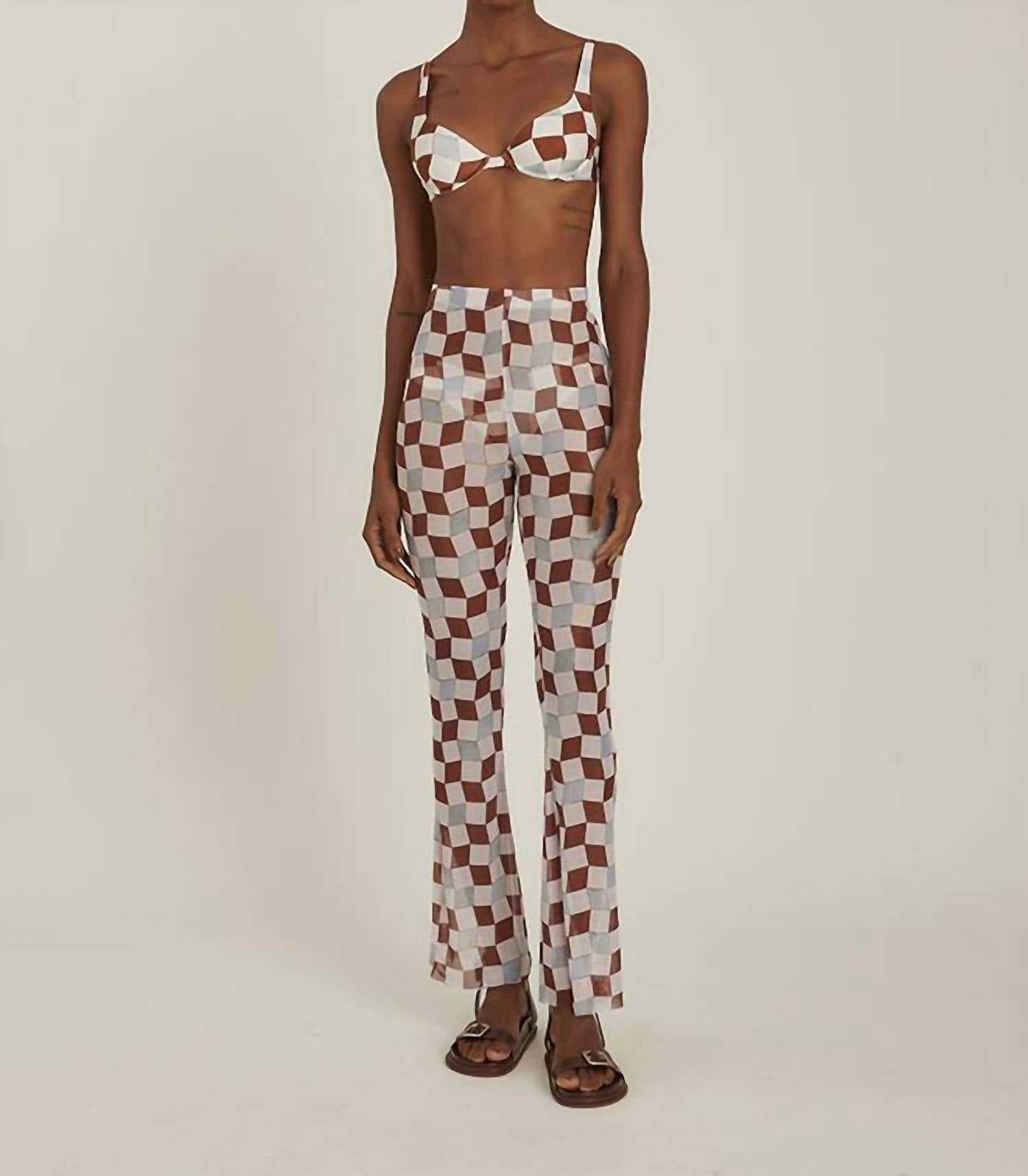 Lenny Niemeyer - Tulle Straight Leg Pants