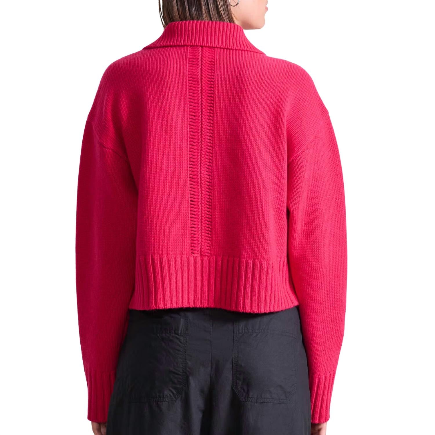 Apiece Apart - Split Neck Henley Sweater