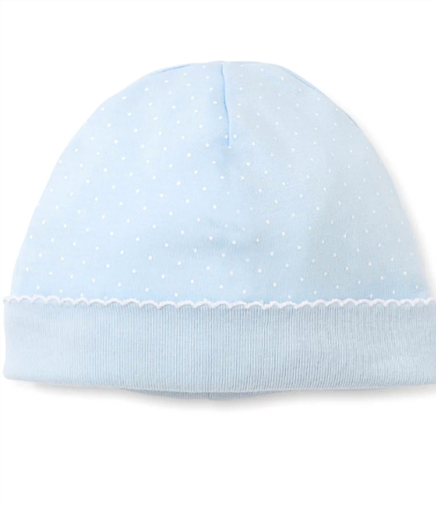 kissy kissy Kids Preemie Dots Convertible & Hat Set in blue - kids' item - view 4