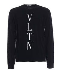 Valentino - Vltn Intarsia Wool Cashmere Sweater