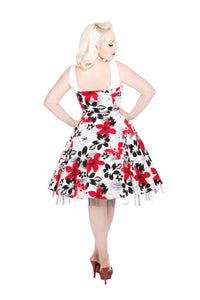 Orchid Bloom - Floral Swing Dress