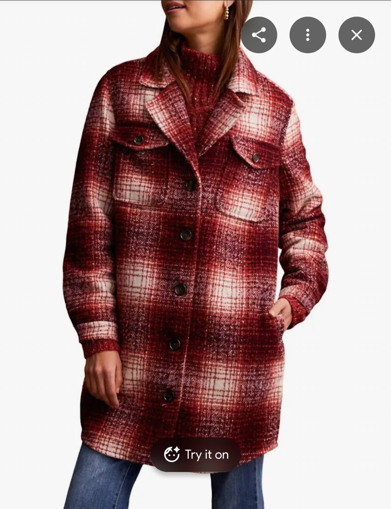 Tribal - Women's Notch Collar Overcoat