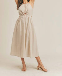 &Merci - Cut Out Midi Dress
