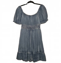 She + Sky - Women's Smocked Waist Midi Dress