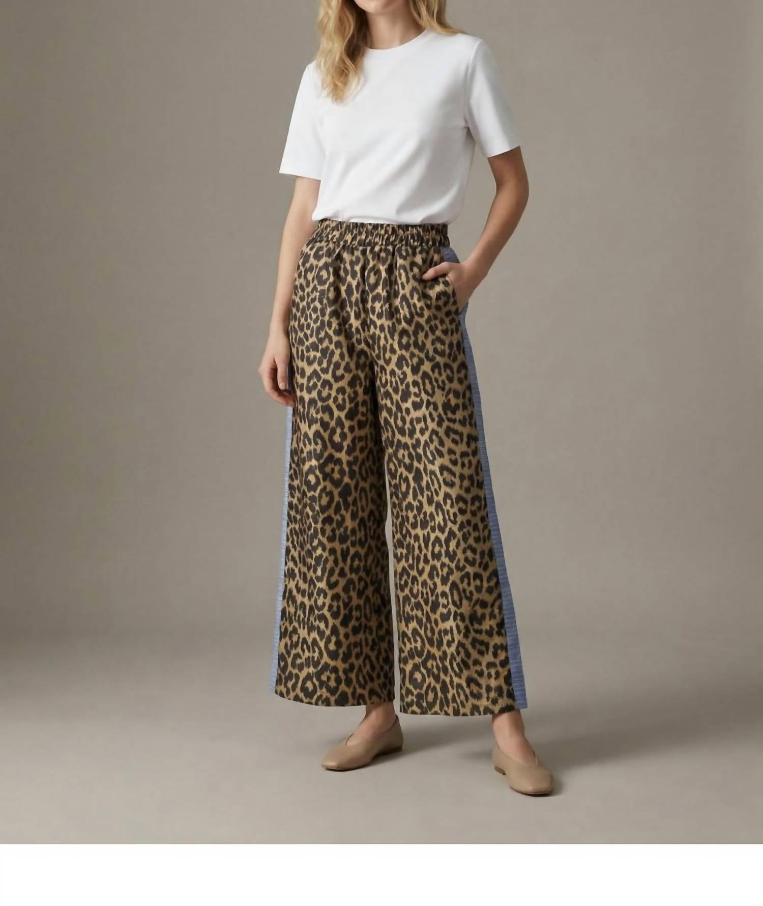 See And Be Seen - Leopard Wide Leg Pant