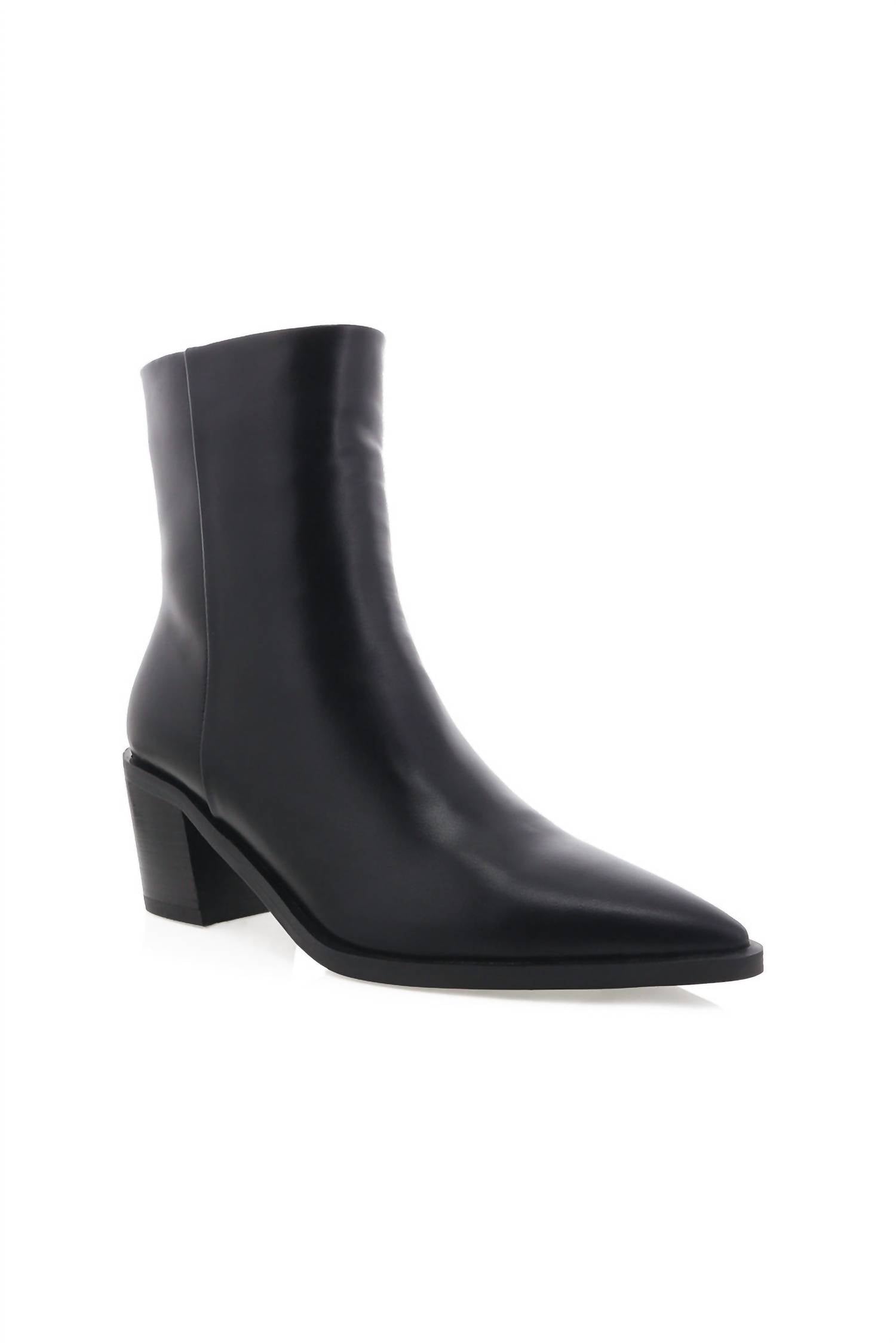 BiLLiNi Women's Hartford Ankle Boots in black - women's shoe - detail view