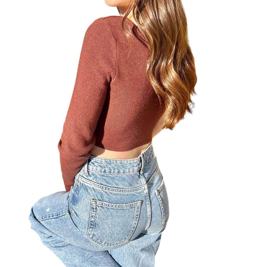 Crescent - One Sided Crop Top