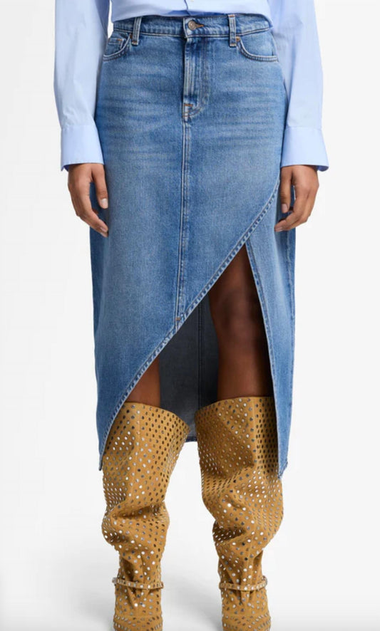 7 For All Mankind - Libby Denim Skirt