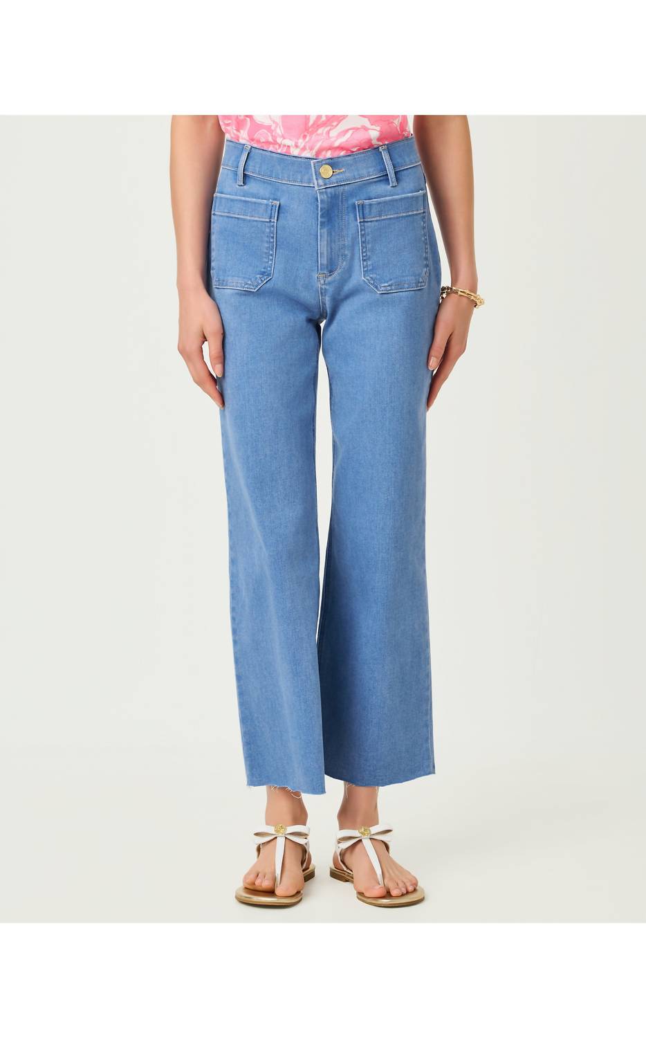 Lilly Pulitzer - Harleen High Rise Crop Jeans