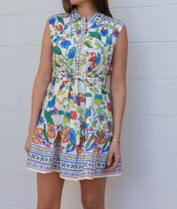 Joy Joy - Front Placket Shirt Dress