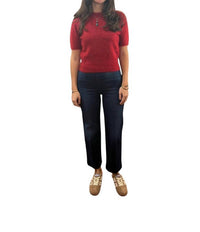 Frank & Eileen - Westport Illusion Wide Leg Pull-on Jeans