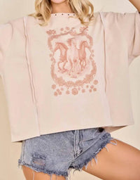 Main Strip - Women's Vintage Boho Boutique Top